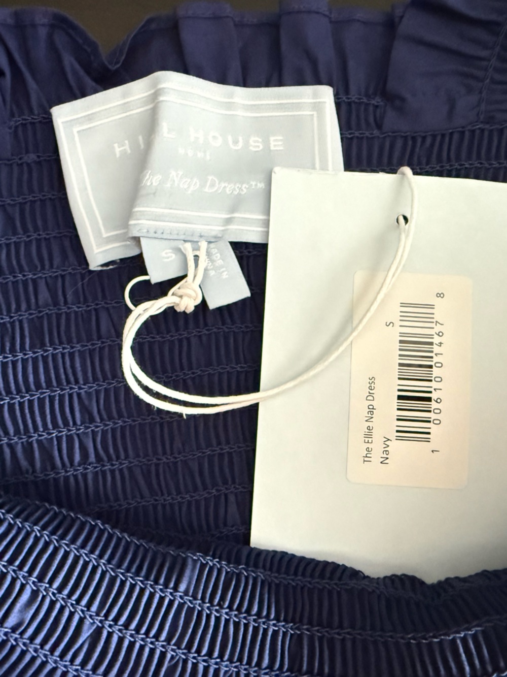 Hill House Ellie Nap Dress — Navy S - Picture 4 of 4